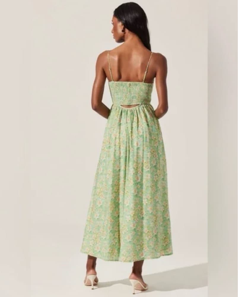 Green Floral Formal ASTR the Label dress - Image 1