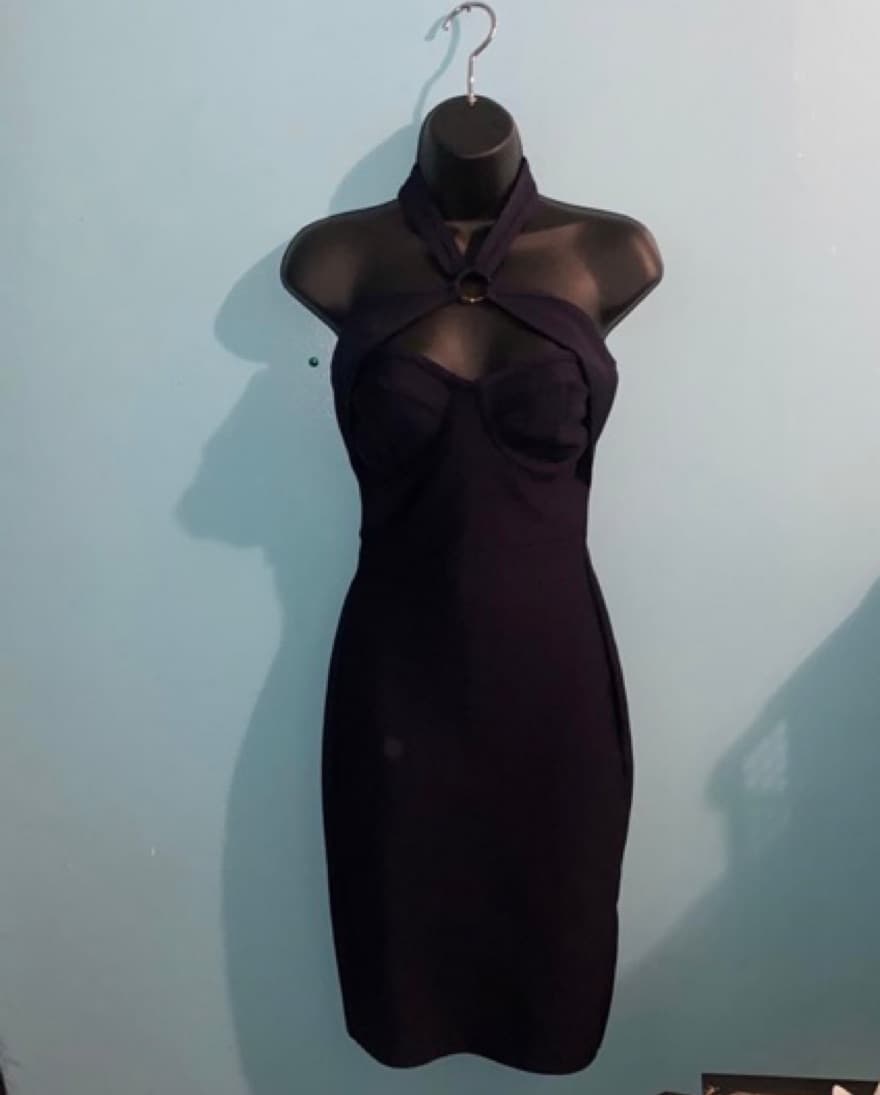 Venus Bondage Midi Bodycon Dress - Image 2