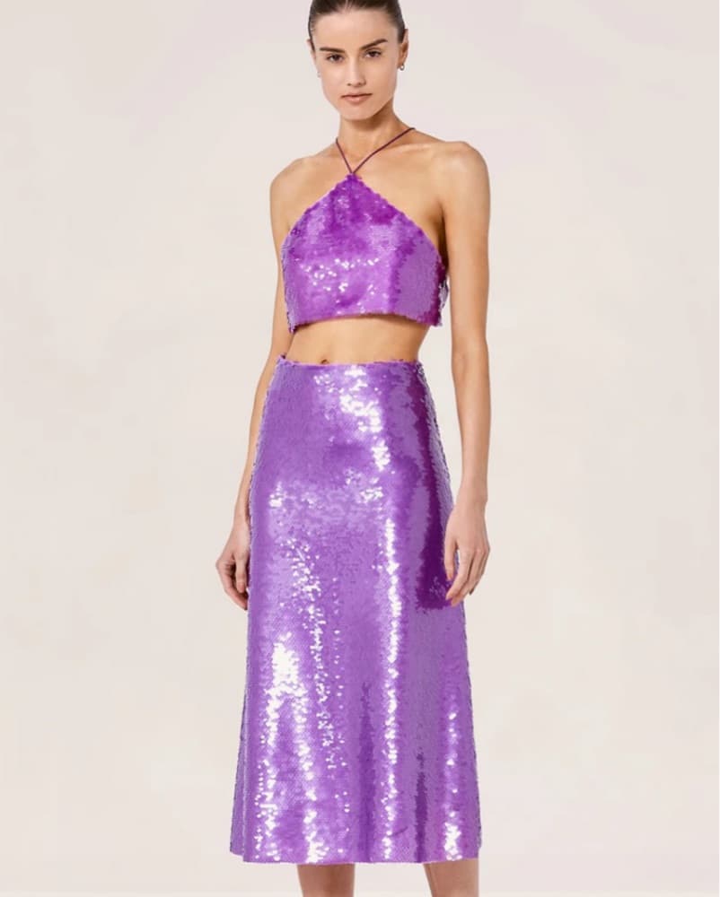 Alexis Purple Sequin Set Small - Image 1