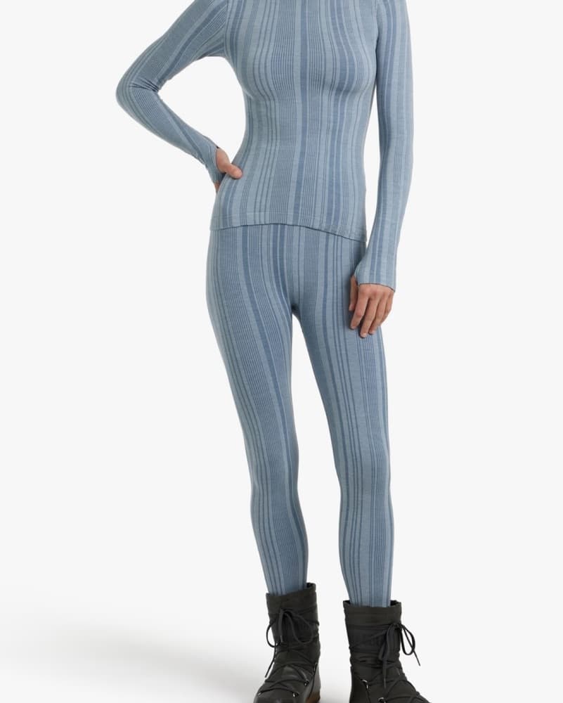 Cordova Sol Striped Ribbed-Knit Leggings - Image 3