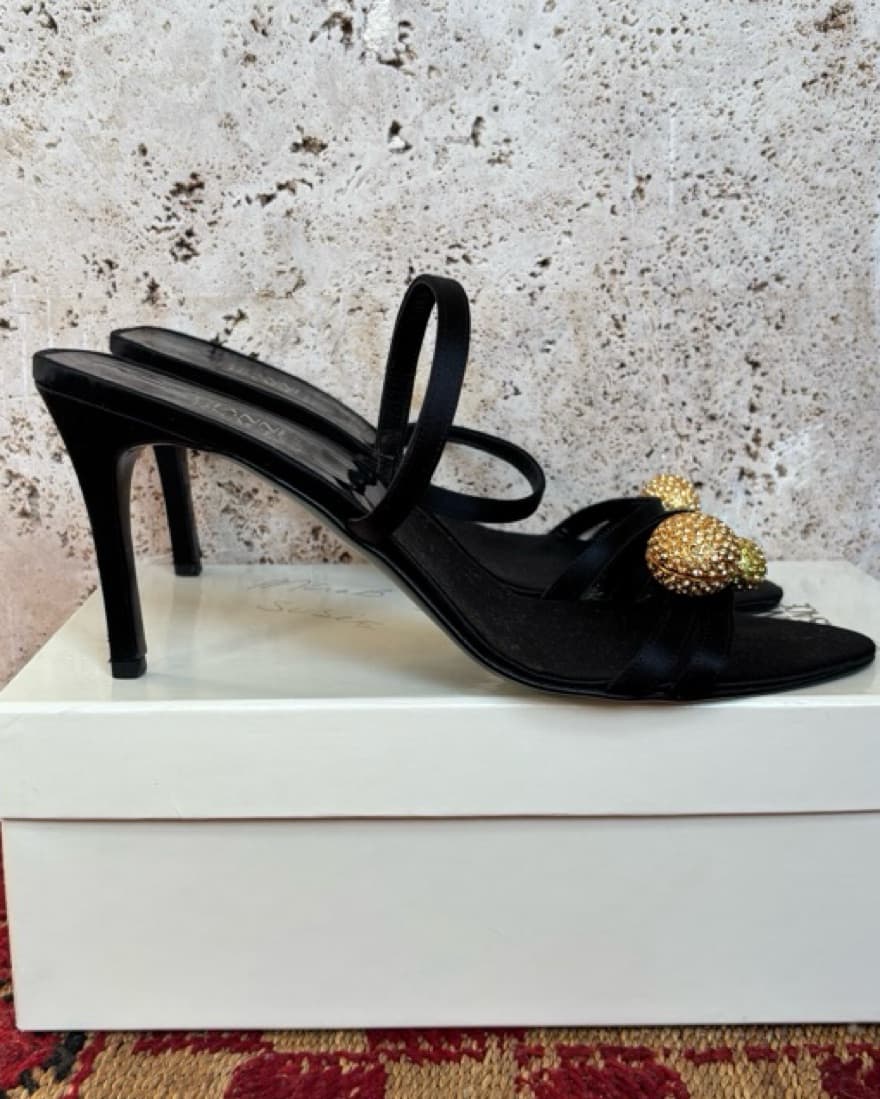 Vintage Versace Crystal Heels - Image 3