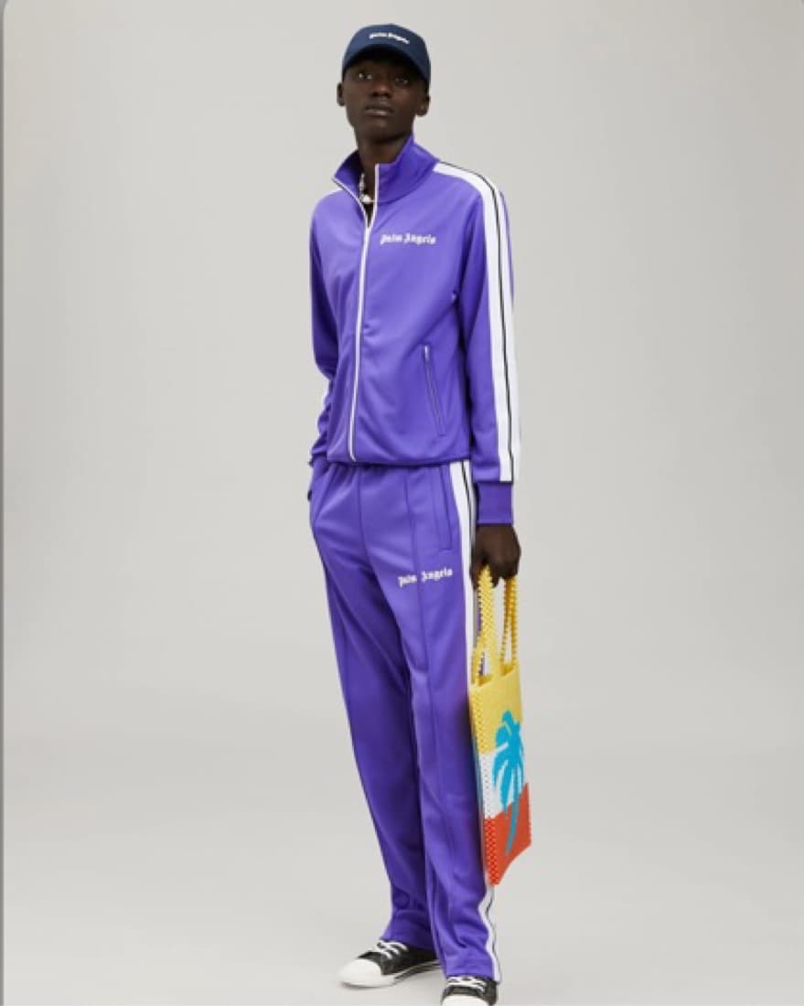 Palm Angels Logo Printed Zip Tracksuit - Image 1