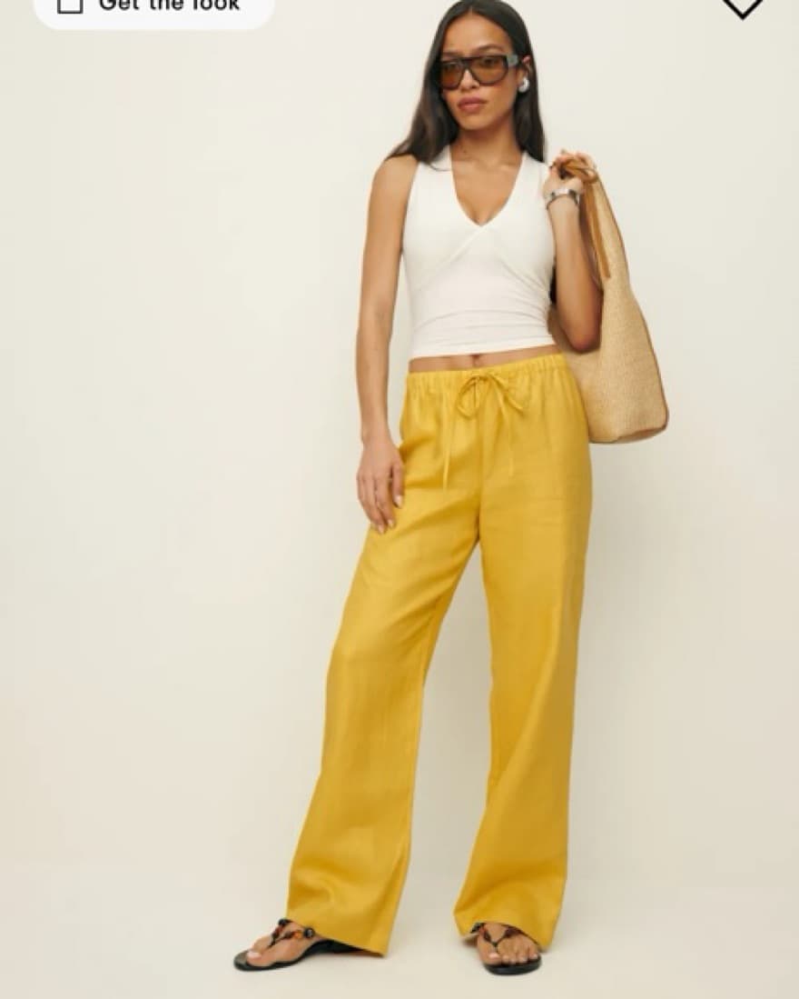 Reformation Linen Pants - Image 1