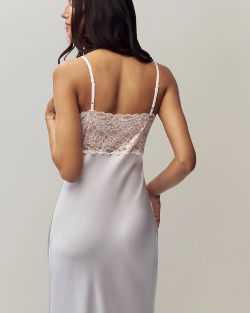 Danielle Guizio Nova Slip Midi Dress - Image 3