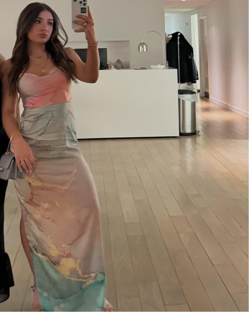 Retrofete Marlene Silk Dress  - Image 1