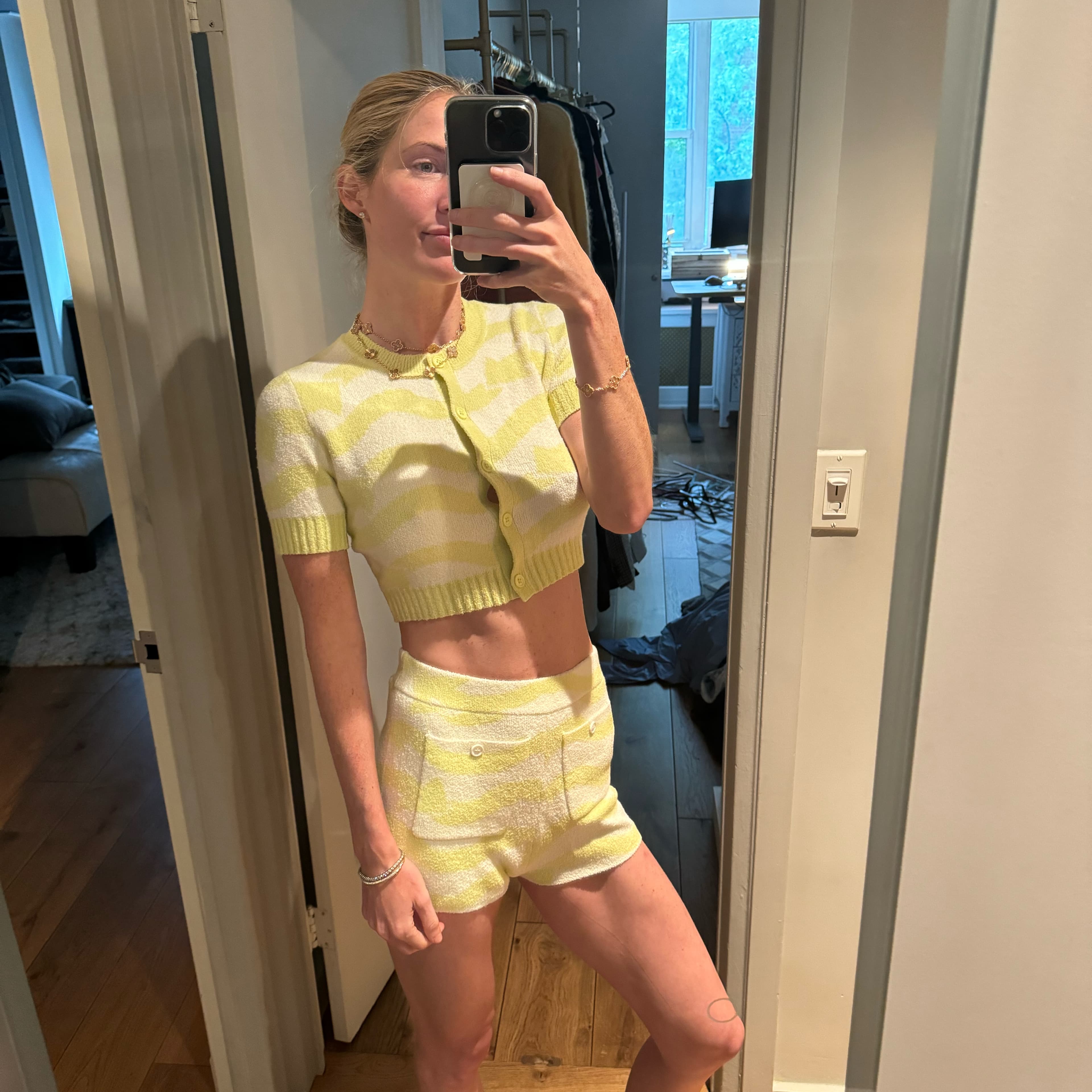 Booty Shorts In Lemon Mousse - Image 4