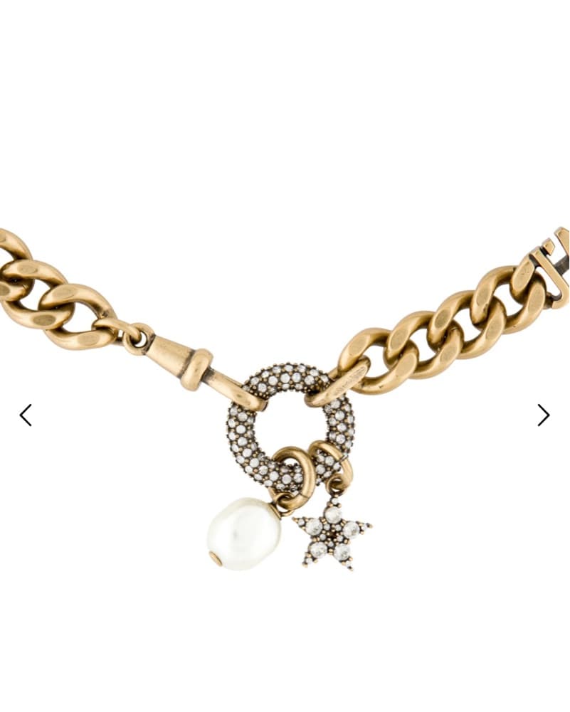 Dior Faux Pearl Crystal J'Adior Necklace - Image 2