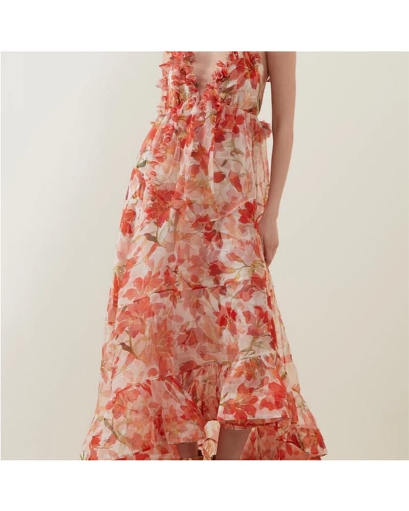 Zimmermann Floral Chiffon Maxi Dress - Image 2
