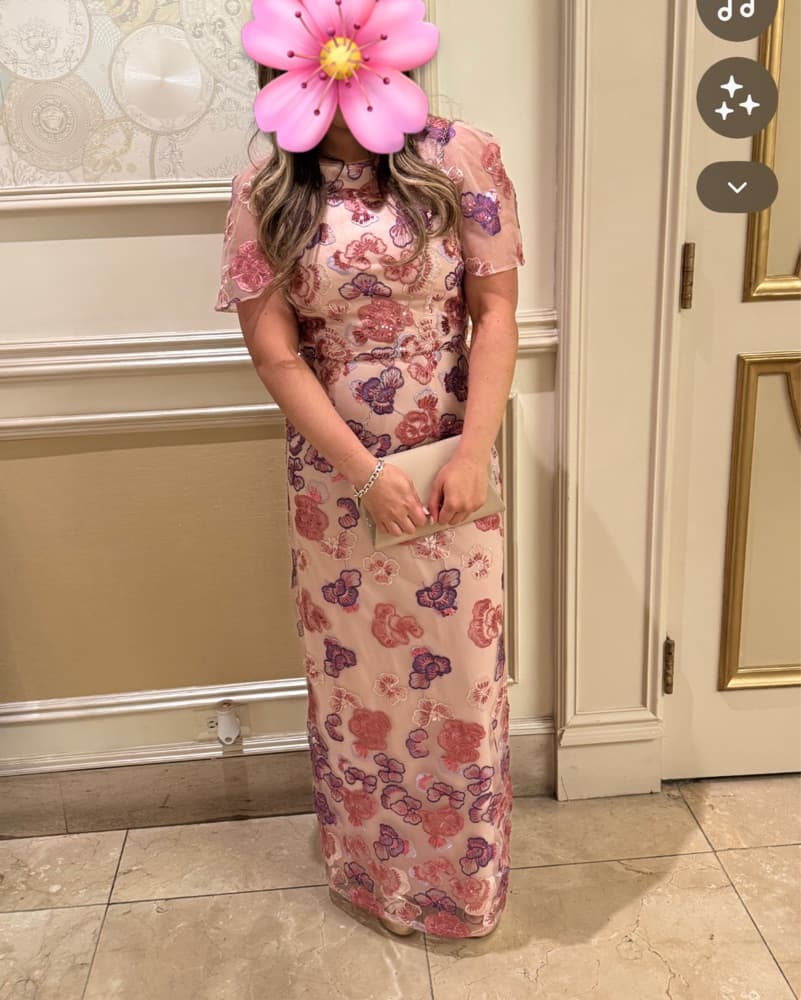 Nordstrom Floral Embellished Dress  - Image 1