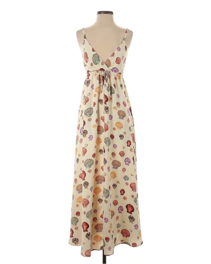 L’Agence Seashell Maxi Dress - Image 1