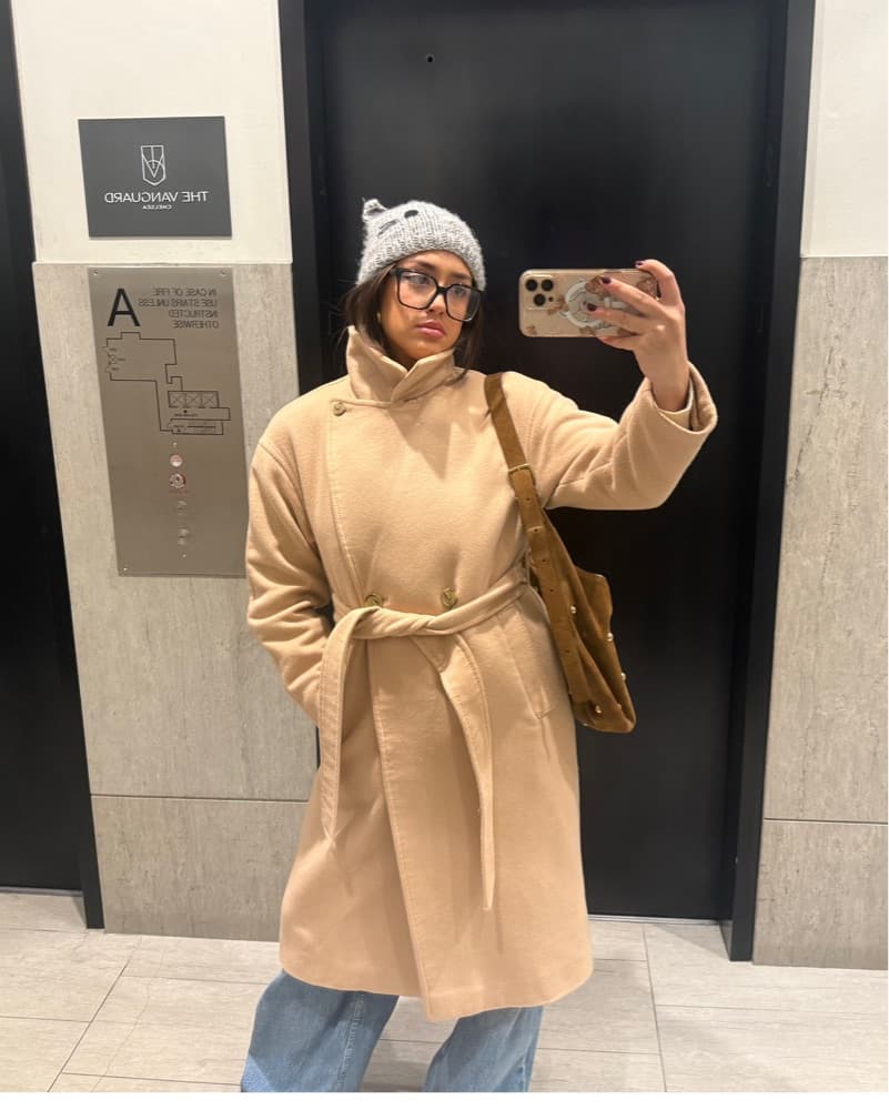 Club monaco tan Trench Coat - Image 1