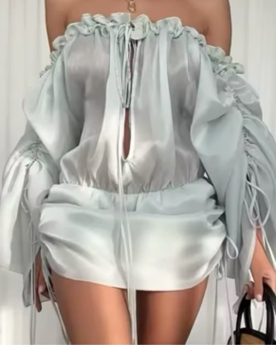 Isabel Marant Inspired Mini Dress - Image 3