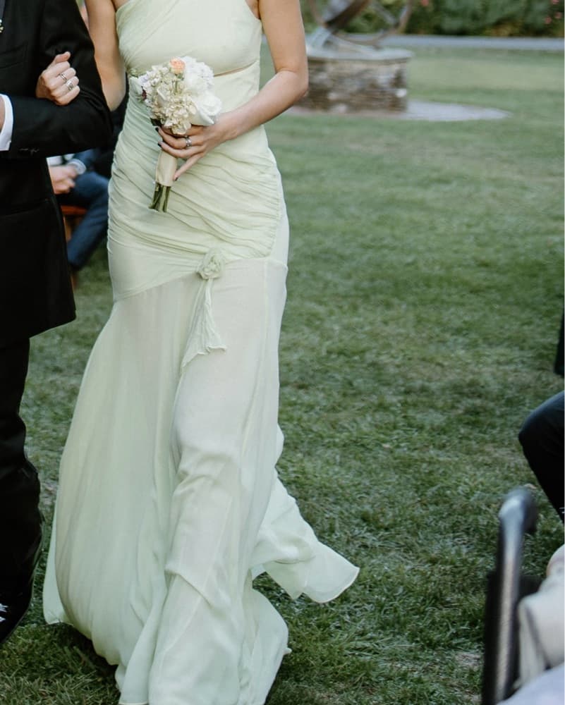 Cinq A Sept Kaleb Gown Pistachio - Image 3