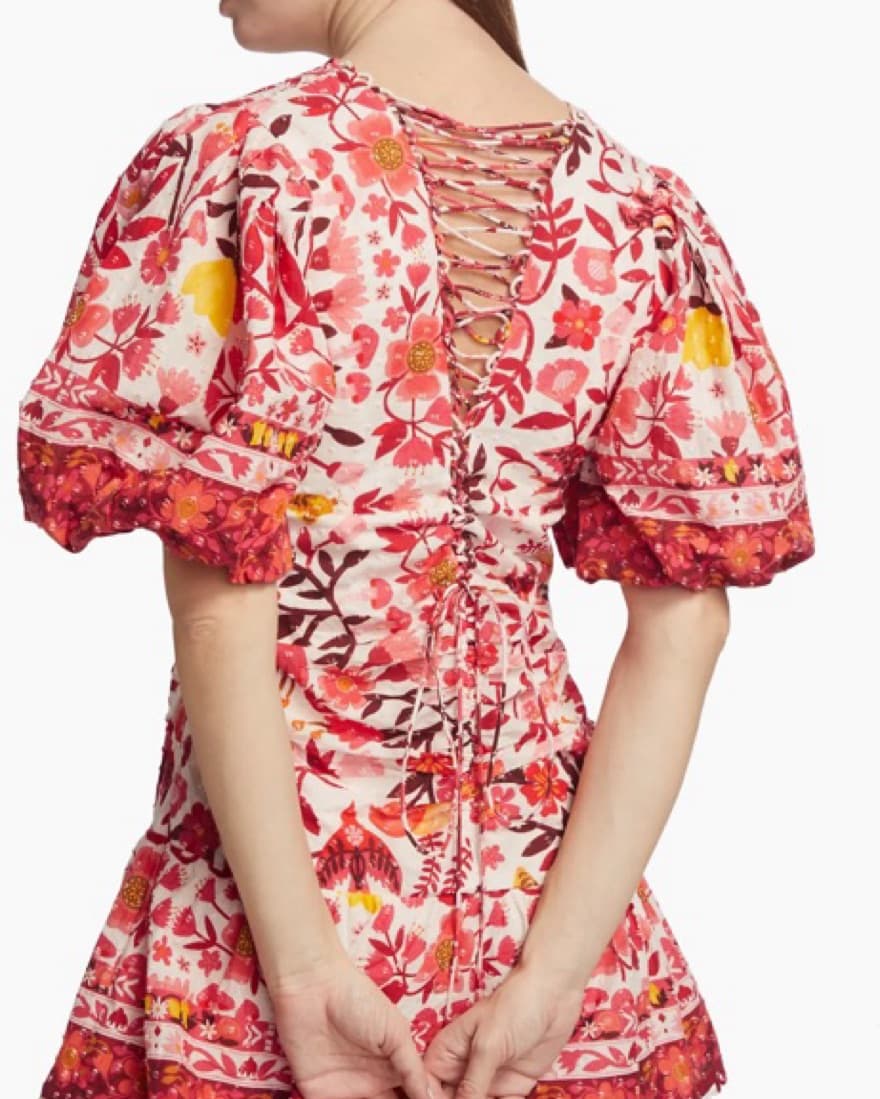 BNWT Farm Rio Midi Dress XS - Image 5
