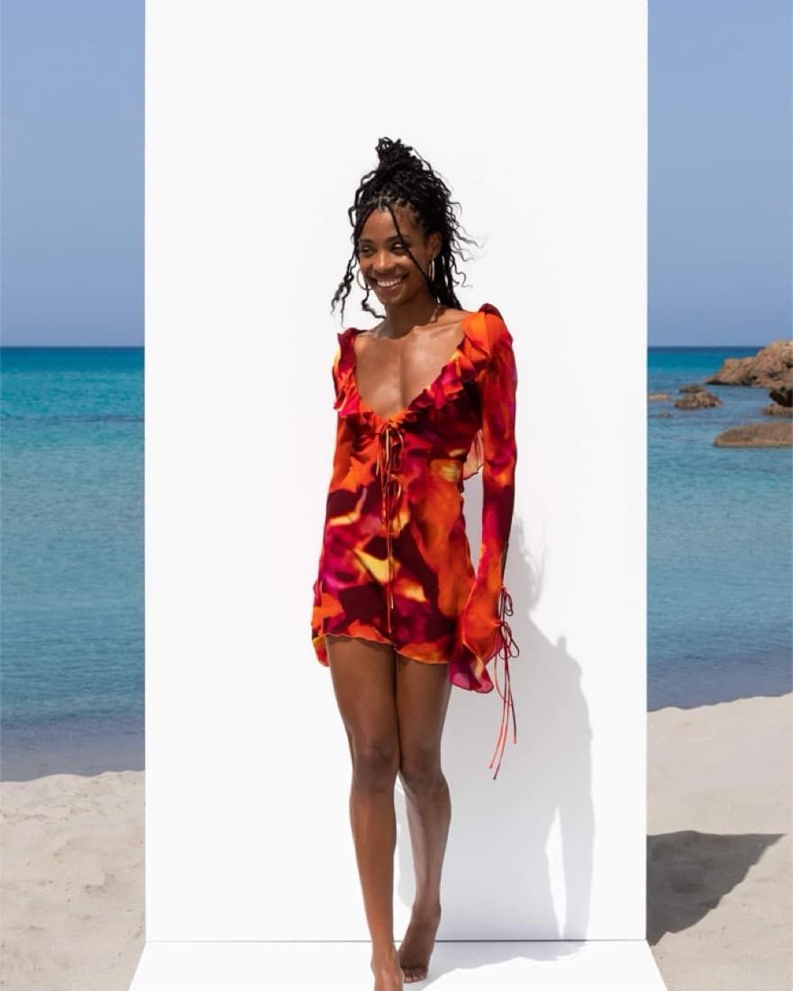 Rat And Boa Dali Dress - Image 2