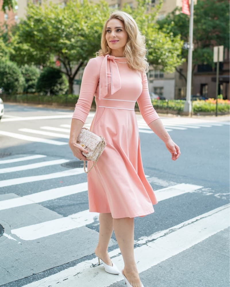 GET TODAY! Elegant Pink Midi Dress s - Image 1