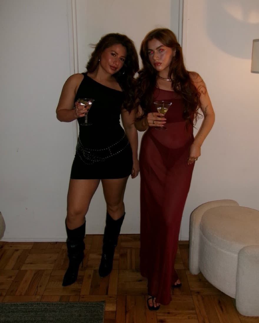 Motel Rocks Twisted Off Shoulder Dress - Image 1