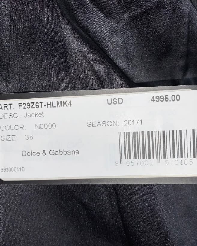 Dolce & Gabbana Size 38 nwt sequin tux  - Image 5