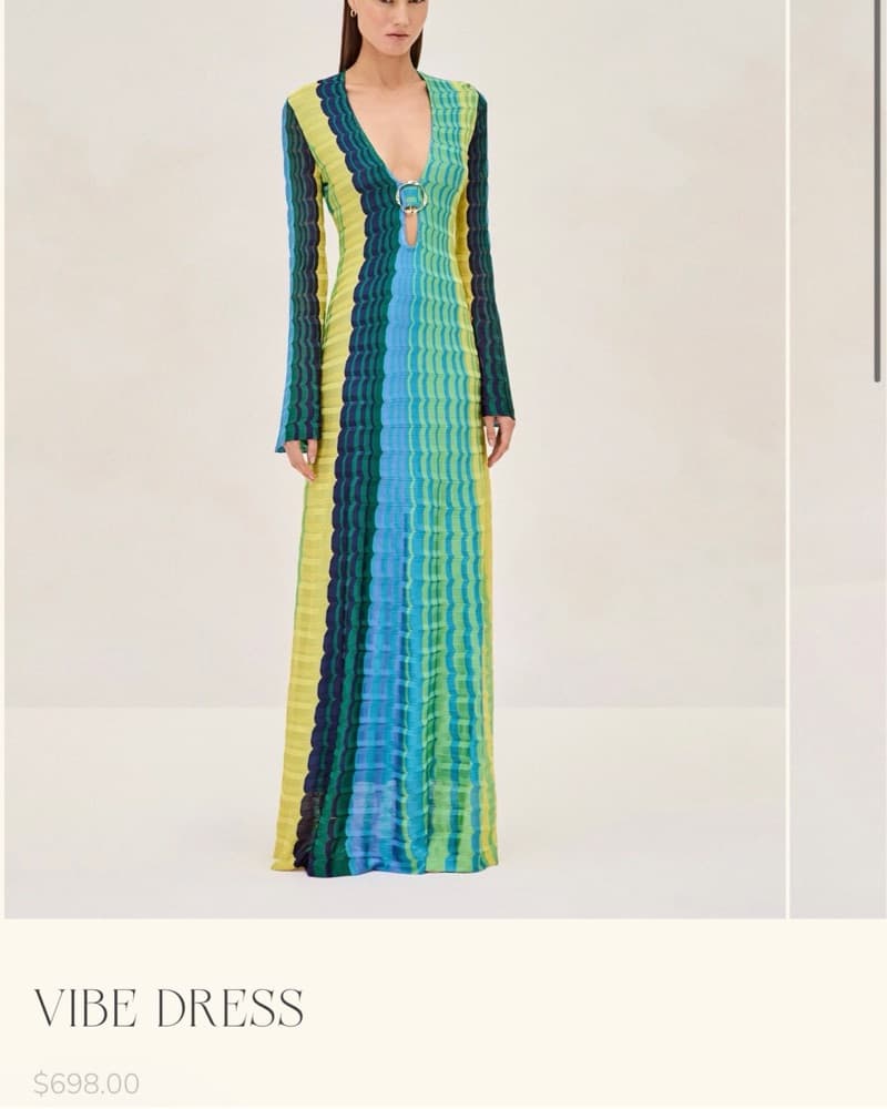 Multicolor Maxi Dress - Image 1