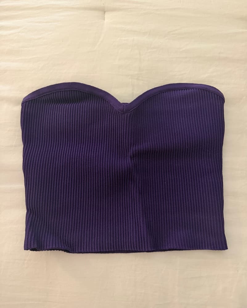 Aritzia Sculpt Knit Sweetheart Tube Top - Image 1