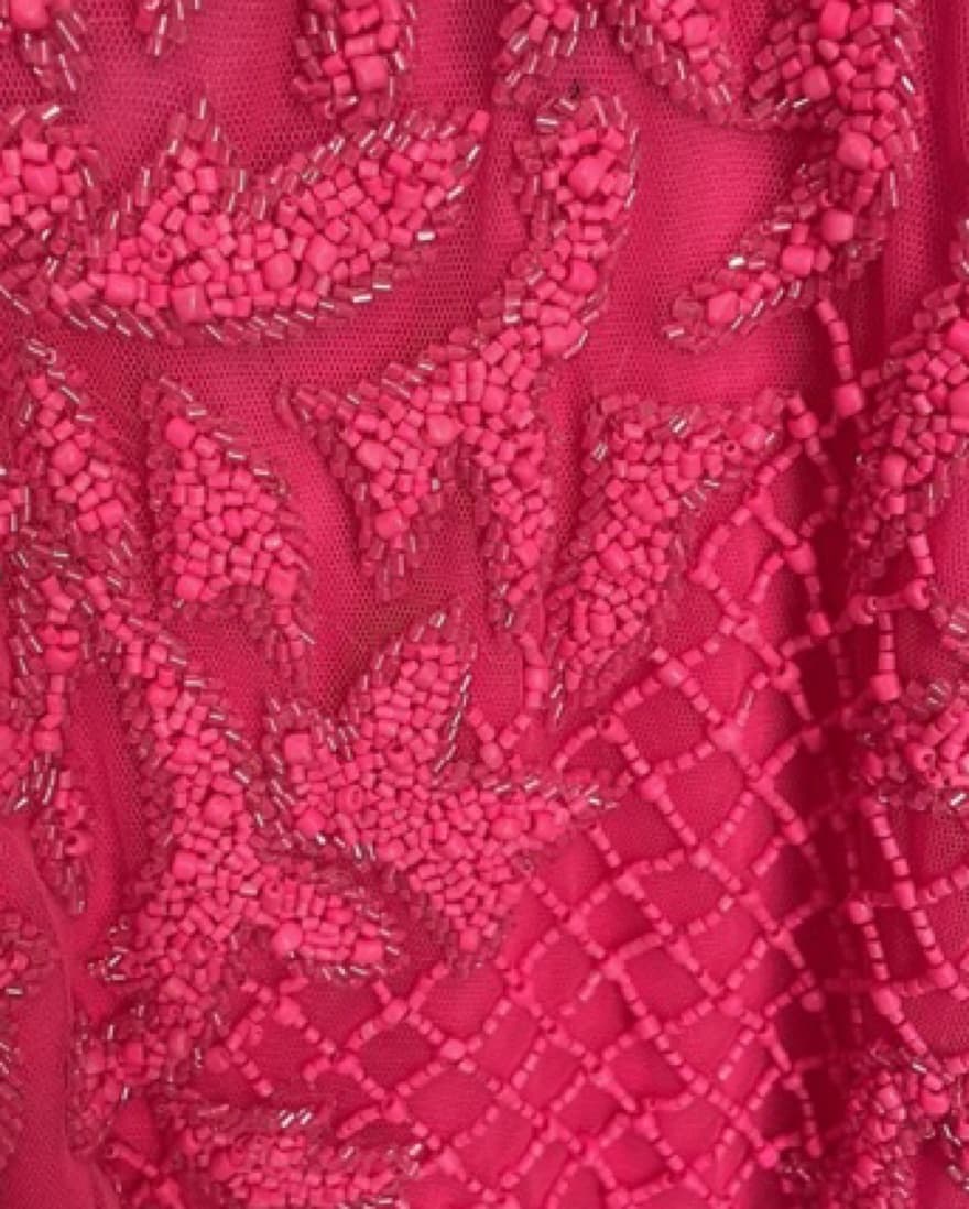 Fully Beaded Cocktail Dress - Image 3