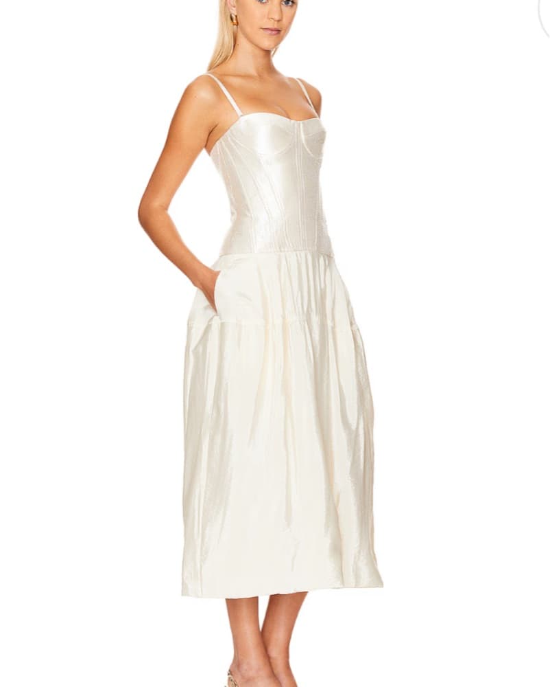 Simkhai Noretta Strapless Dress - Image 1