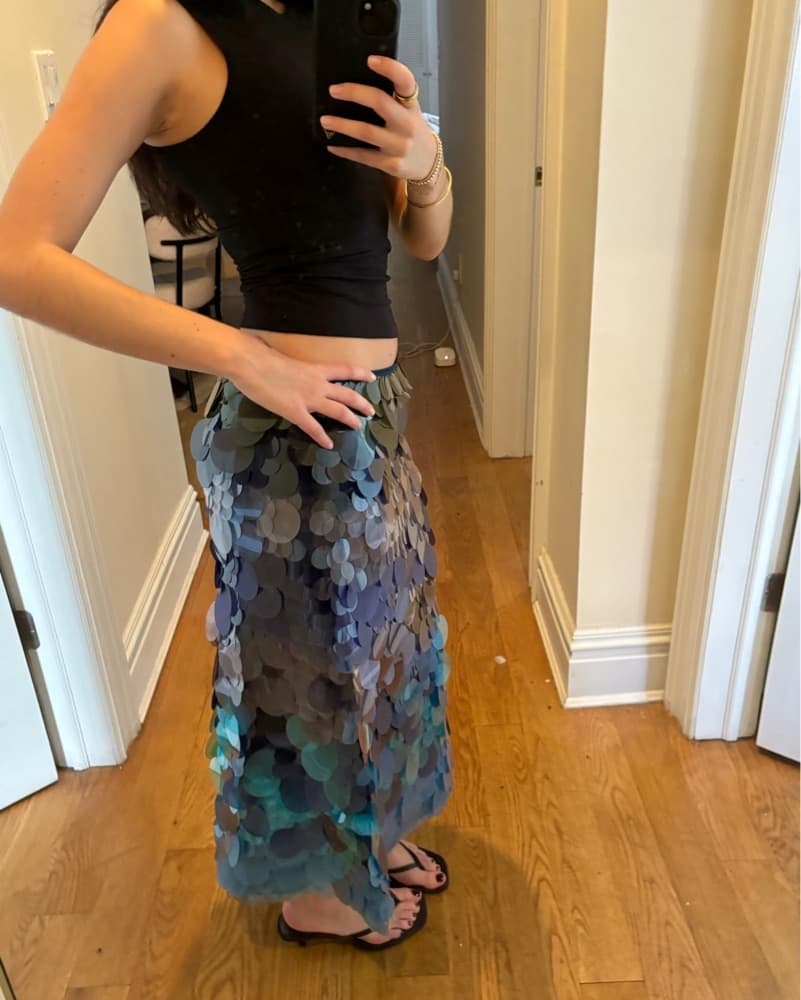 Cynthia Rowley Sequin Skirt - Image 2