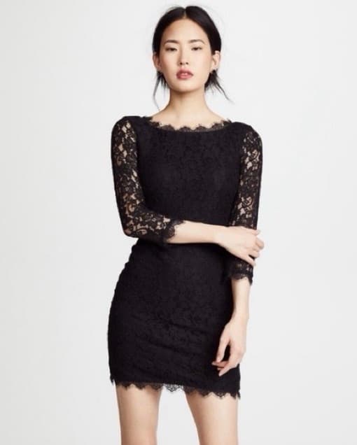 Diane Von Furstenberg Zarita Lace Dress - Image 1