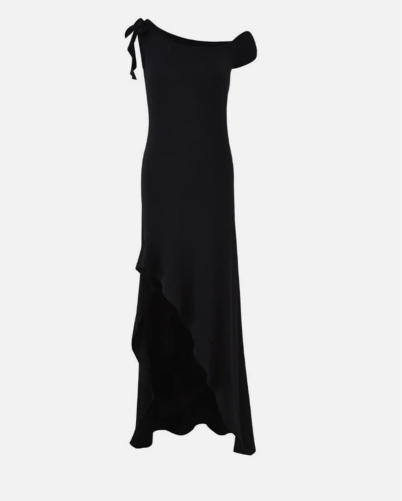 Boutique Black Maxi Dress - Image 3