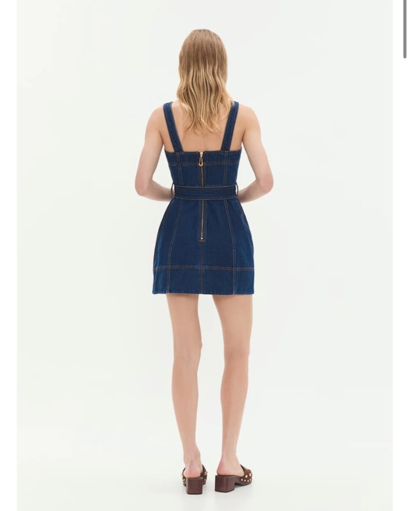 AJE denim Mini Dress - Image 3