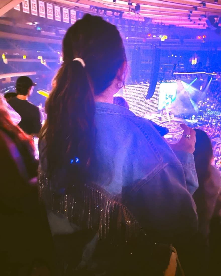 Sparkle Fringe Jean Jacket - Image 2