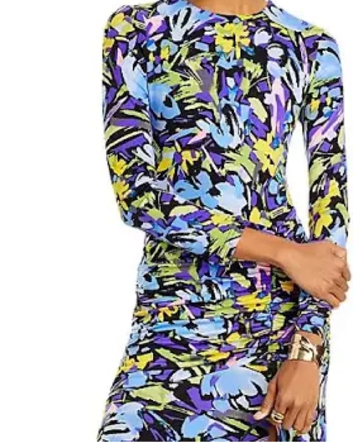 Abstract Maxi Dress - Image 2