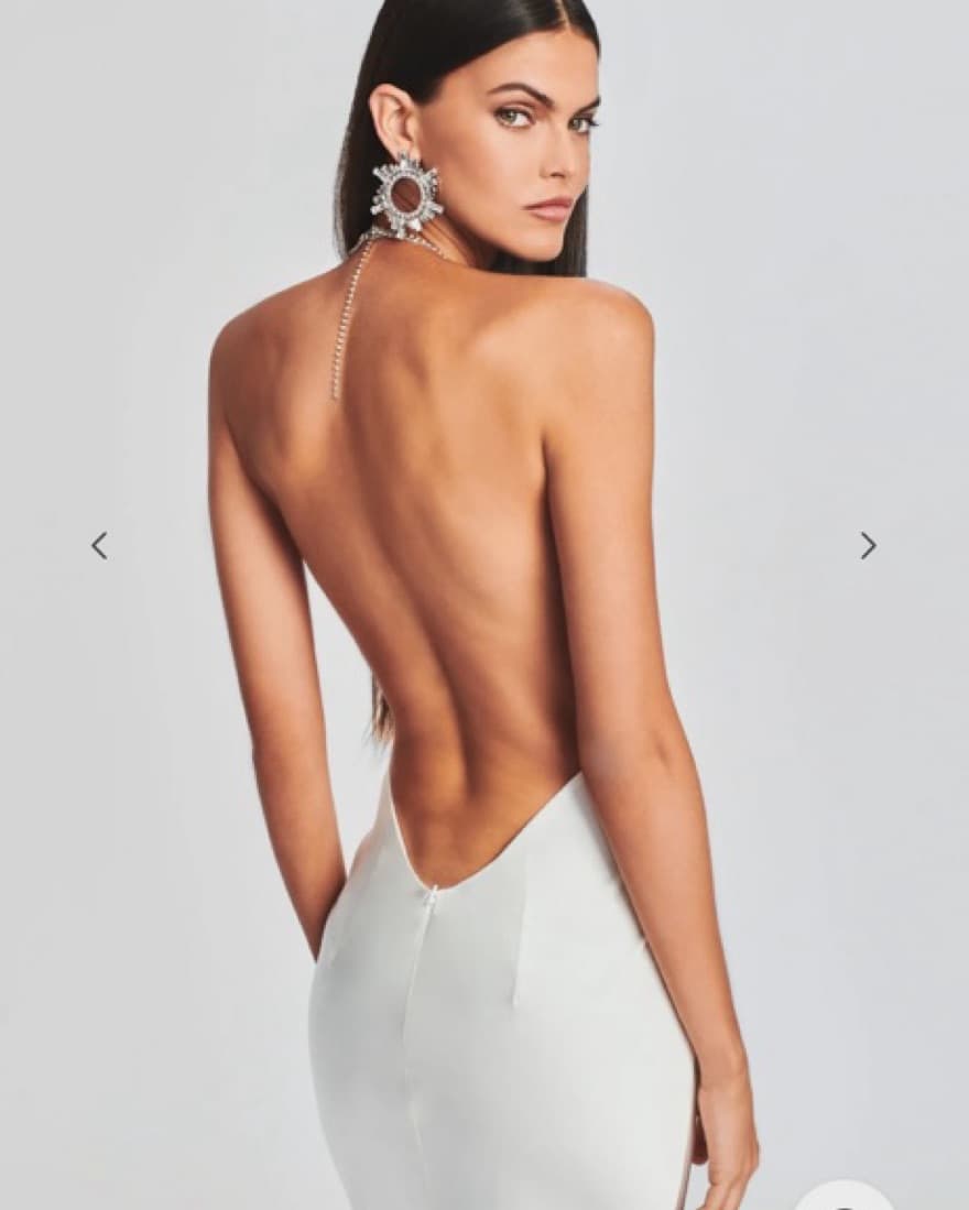 Retrofete Eve Dress In Ivory - Image 5