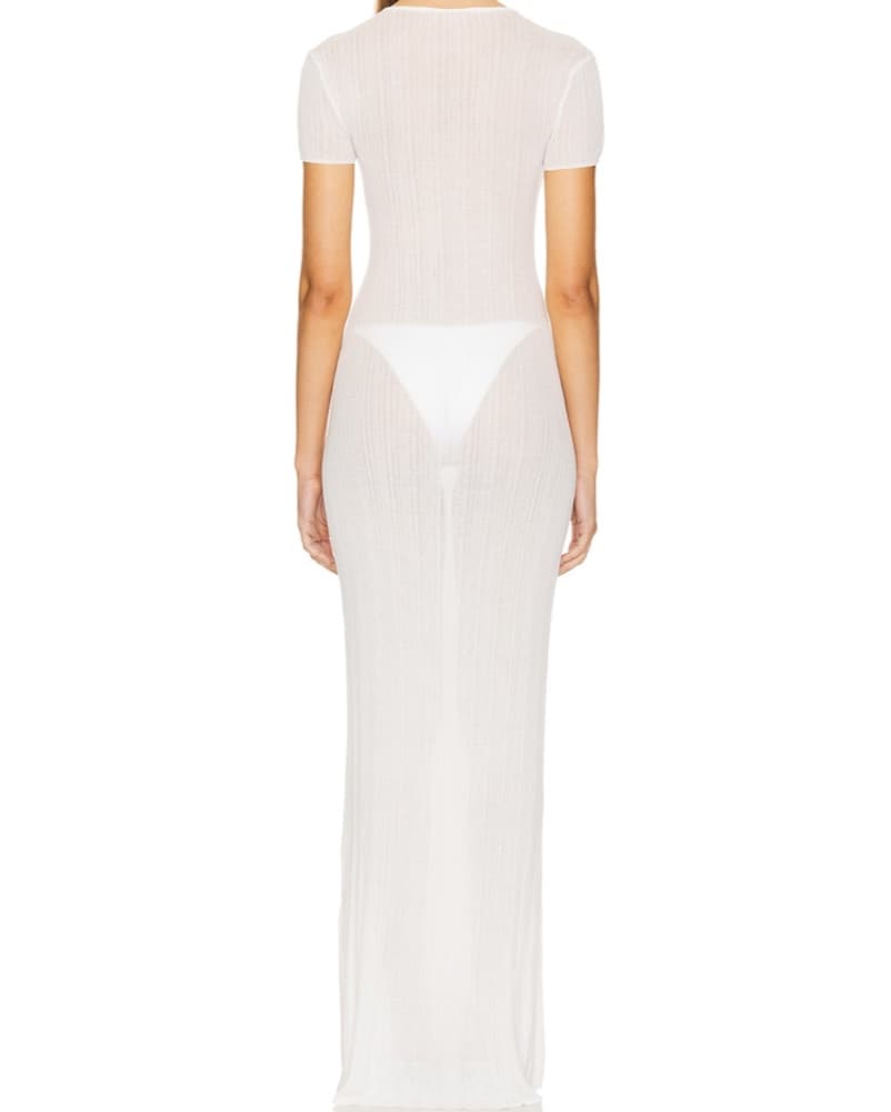 Lovers and Friends Aprile Sheer Maxi Dress - Image 3