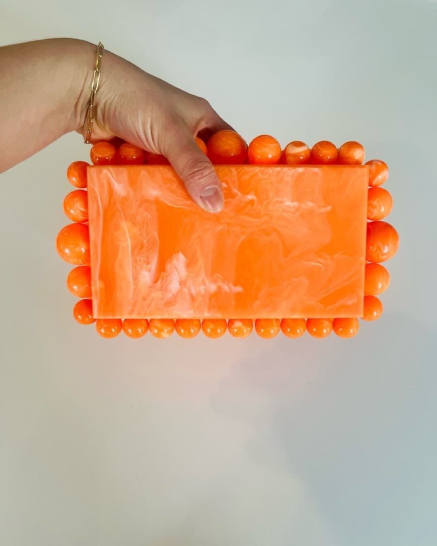 Orange Clutch - Image 1