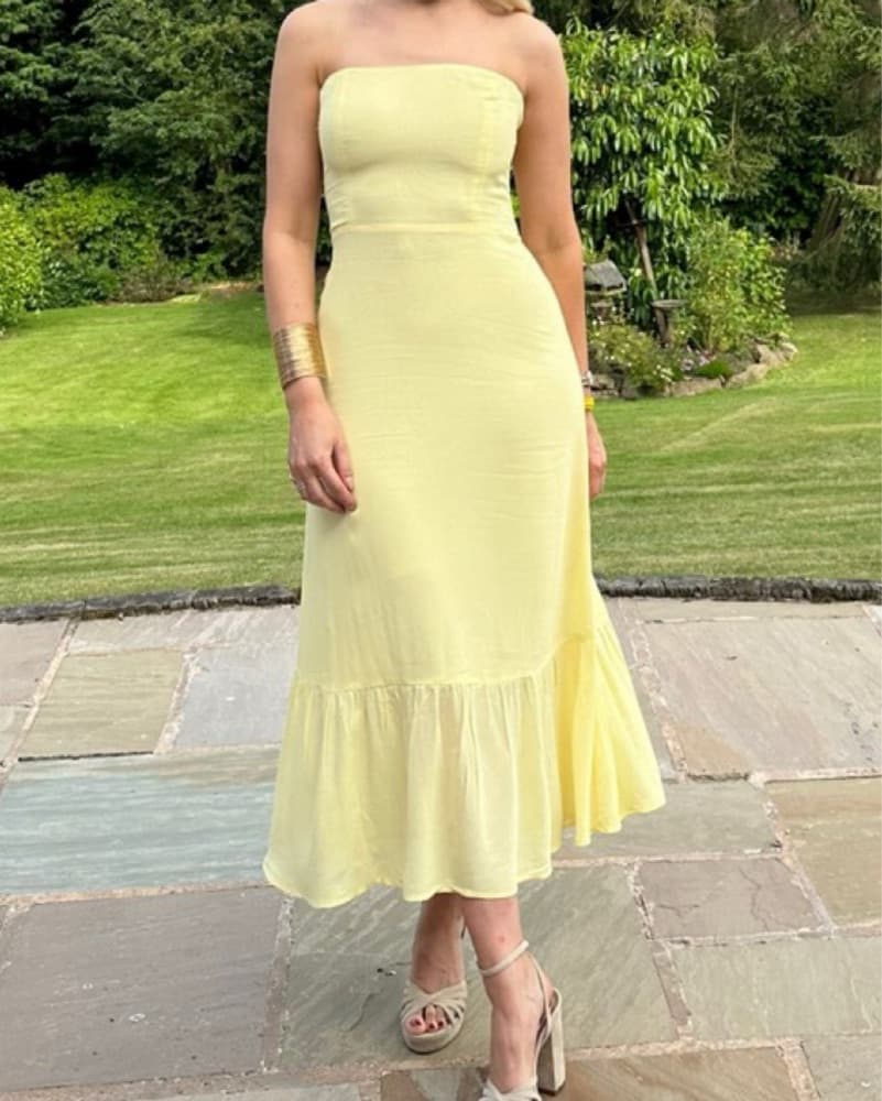 Refromation Yellow Dress - Image 4