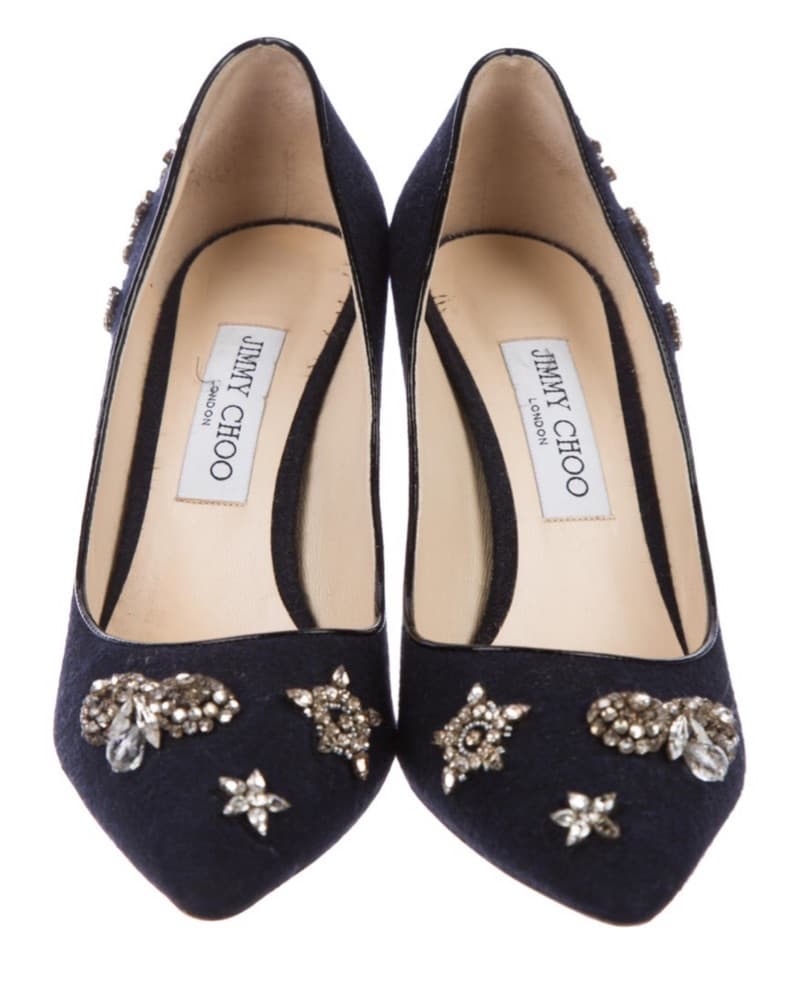 Jimmy Choo Embellished Pumps - Image 3