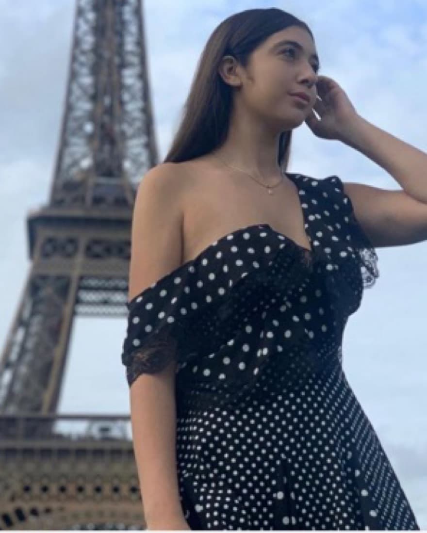 Vintage Lace Polka Dot Dress - Image 2