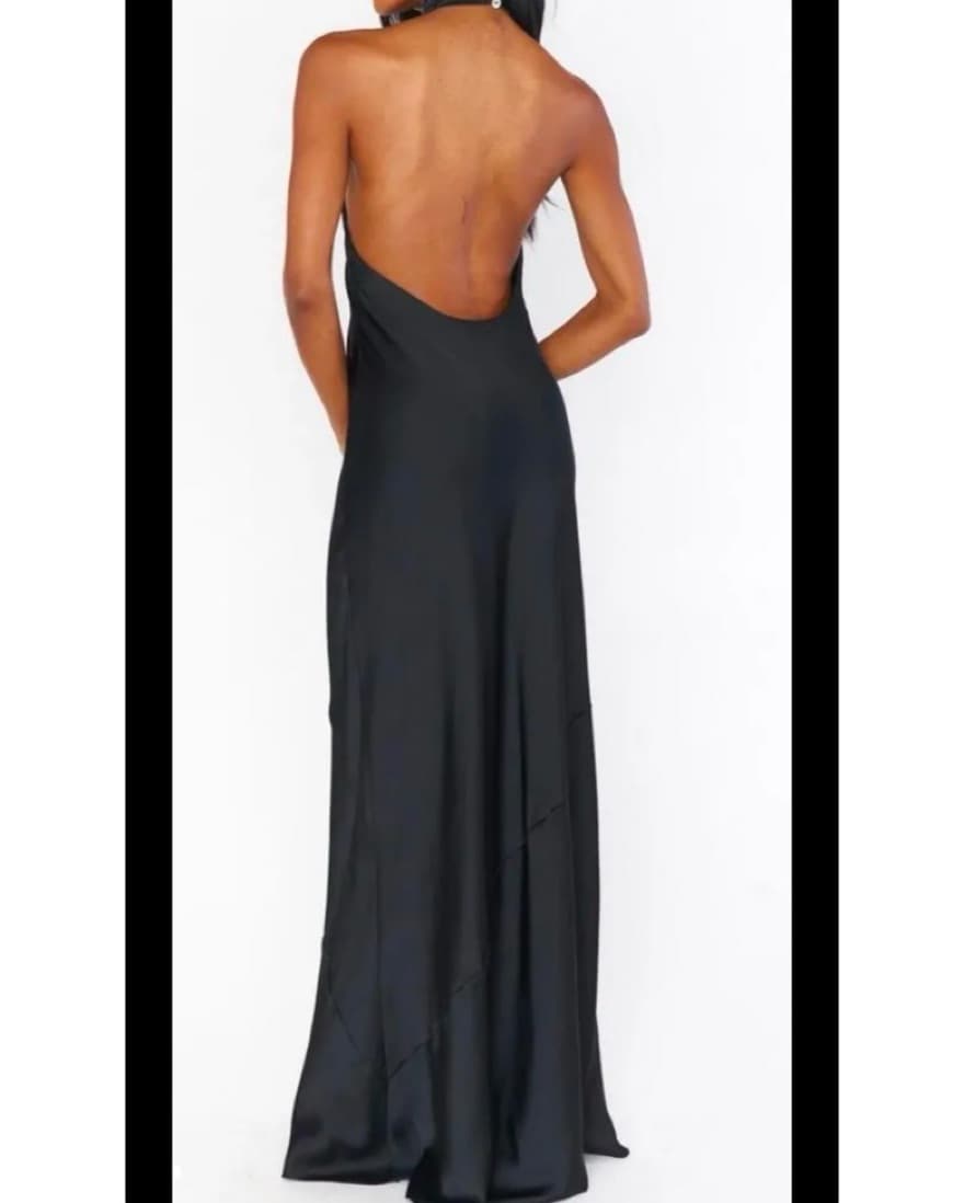 Jasmine Halter Maxi Dress - Image 2
