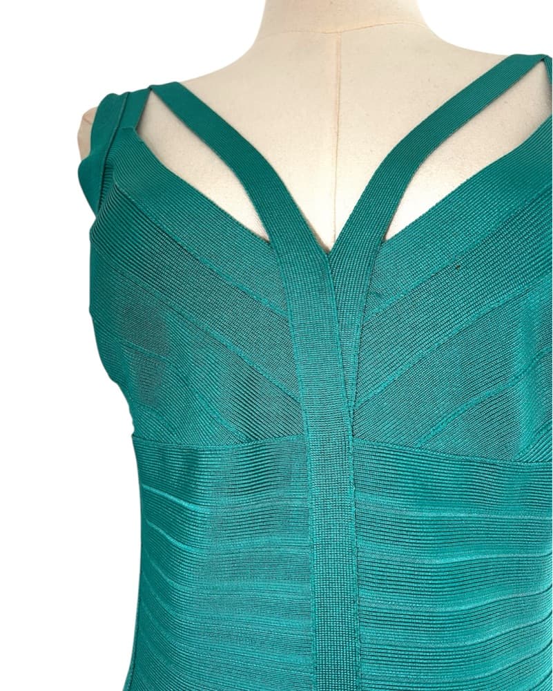 ANORA HERVE LEGER PARIS MINI DRESS - Image 4
