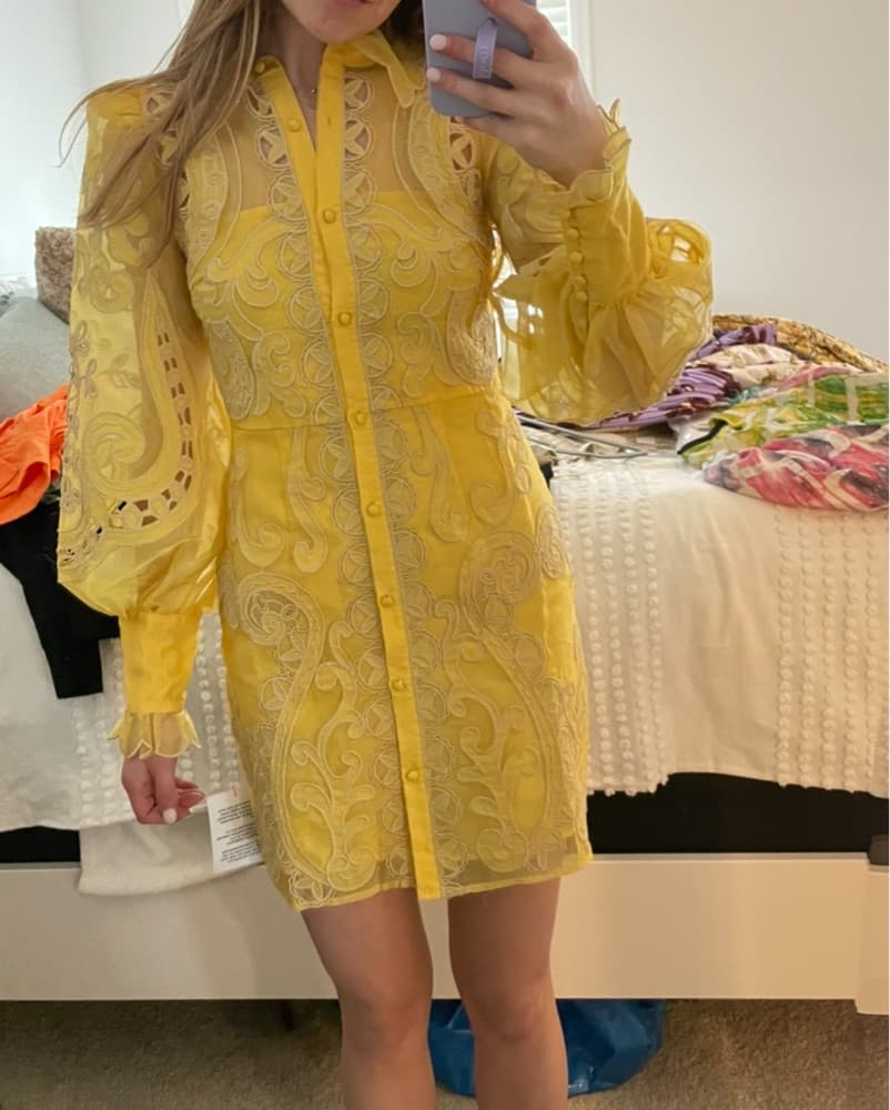 ASOS EDITION embroidered organza Dress - Image 3