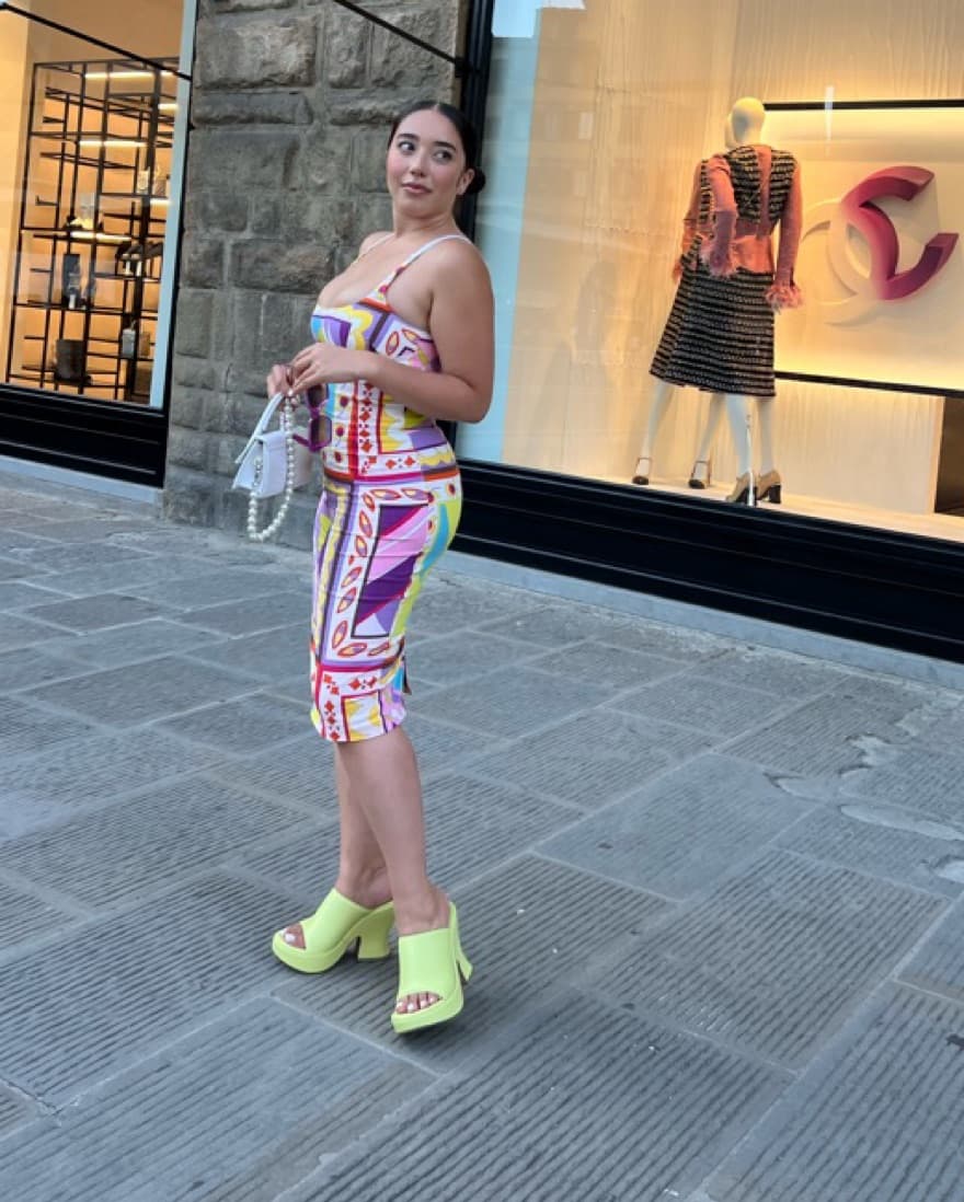 VTG D&G Multi Printed Dress  - Image 3