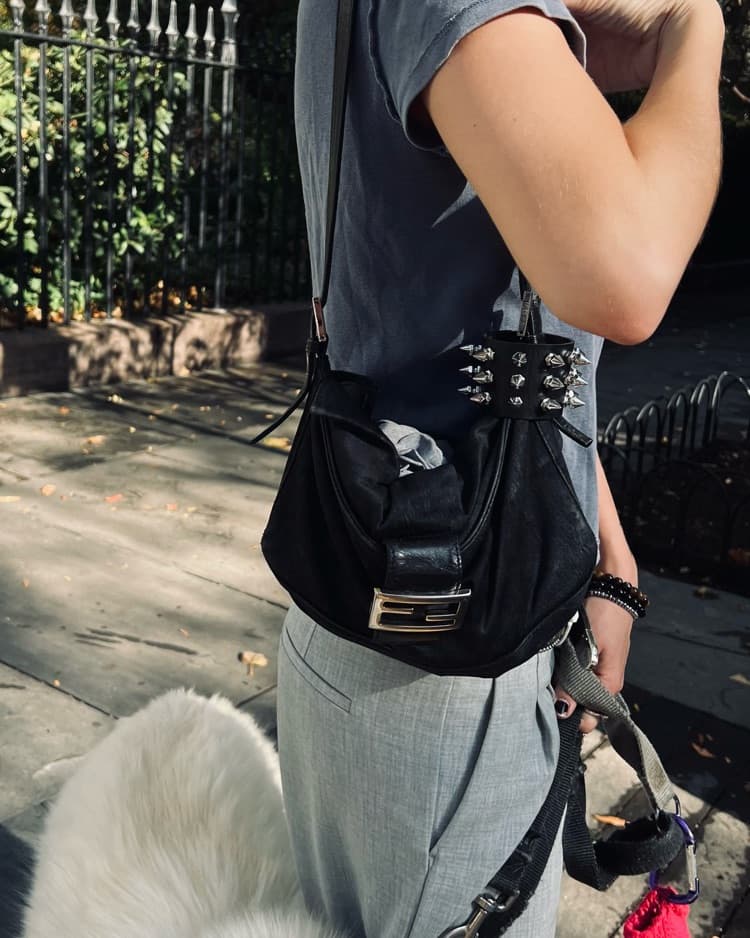 Black Fendi Mamma Shoulder Bag - Image 2
