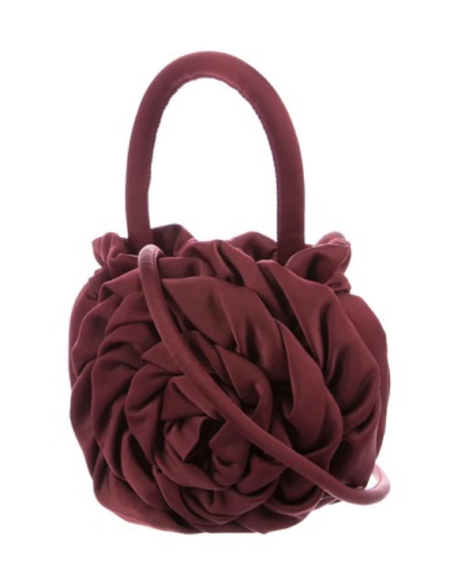 STAUD Rosette Fabric Shoulder Bag - Image 3