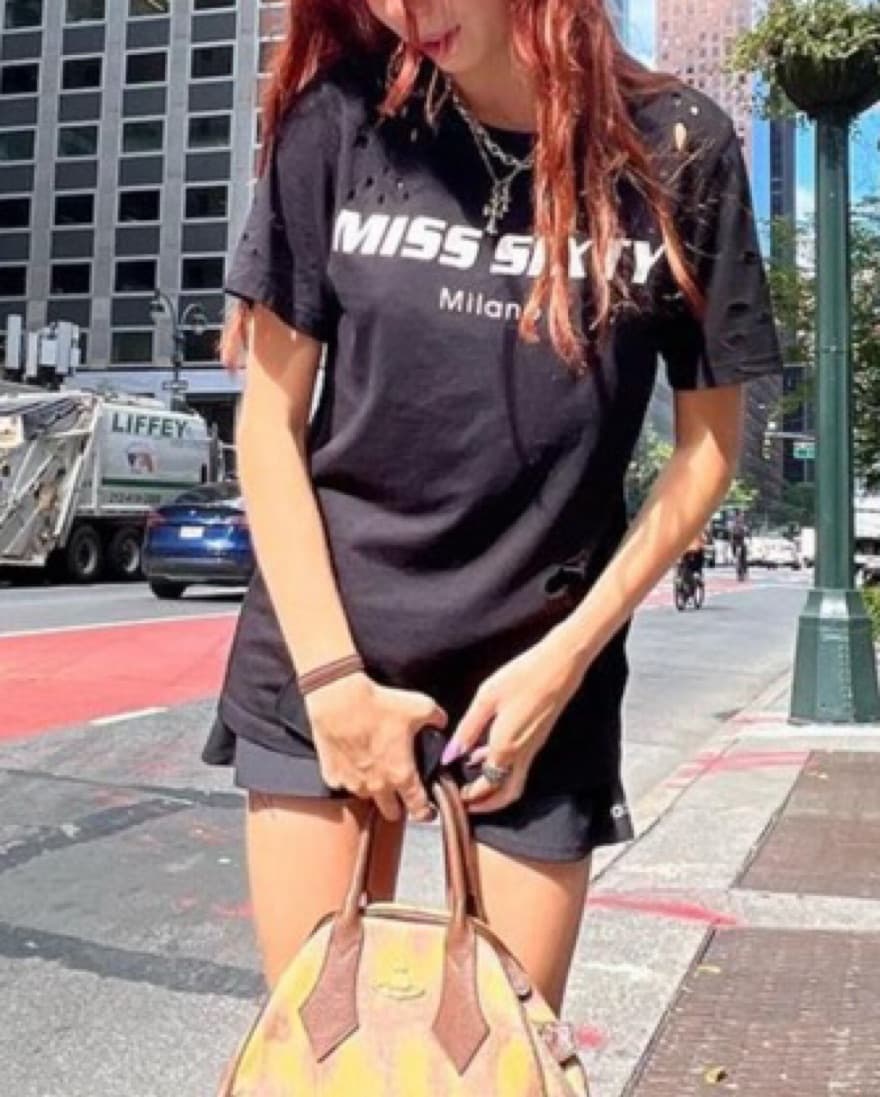 Miss Sixty Black Tee Shirt  - Image 1