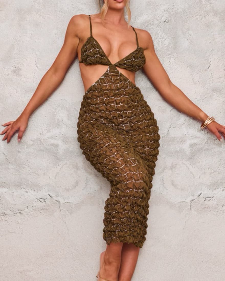 PLT Cut Out Summer Dress  - Image 1