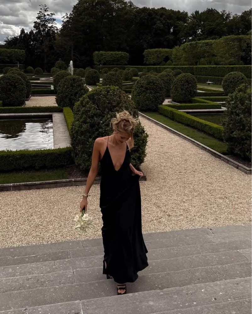 tiered evening dress Long Sleeve A Line – The Dress Outlet Taglia:S Aug-Bridal Azazie Aziza textured look