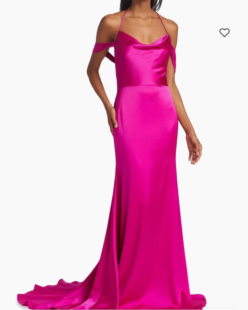 Fuchsia Vera Wang Bride Dress - Image 2