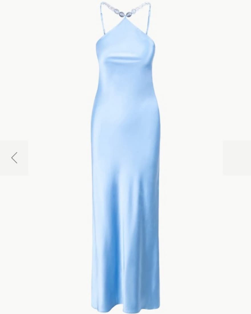 Staud Cadence Light Blue Dress - Image 6