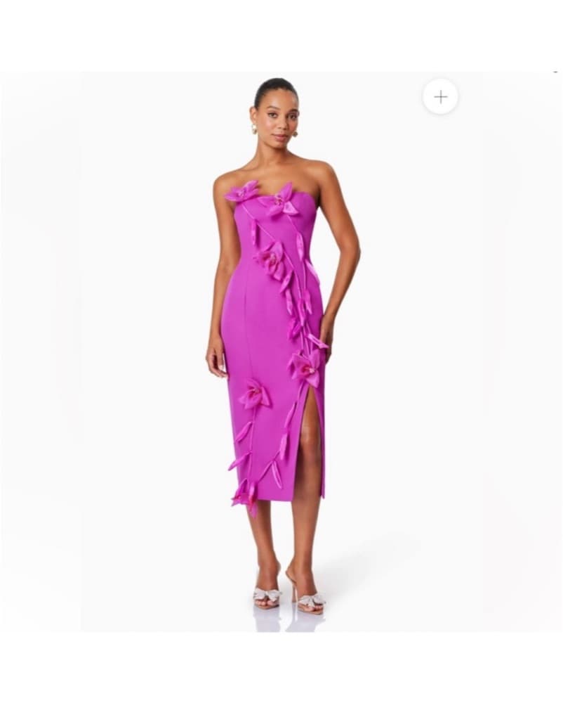 Elliatt Bethany Vibrant Pink Strapless - Image 1